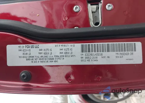 2018 Chrysler 300 300S z USA, uszkodzony, nr VIN 2C3CCABG3JH292166